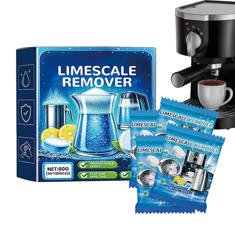 Detergent and descaling for coffee maker 12 pieces Cleaning solution for coffee makers Detergent for clean tablets Coffee maker Descaling for coffee maker