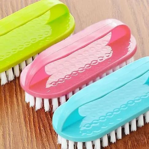 Spazzola per la pulizia in plastica, spazzola per bucato, spazzola multifunzione per lavabo domestico, spazzola per vestiti, spazzola per scarpe, spazzola per indumenti