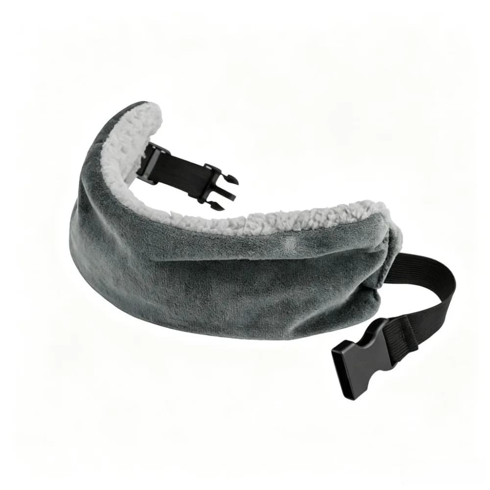 Travel Essentials Adjustable Travel Eyemask Multi-functional Soft Head Support Strap Ergonomic Compact Neck Pillow Cars