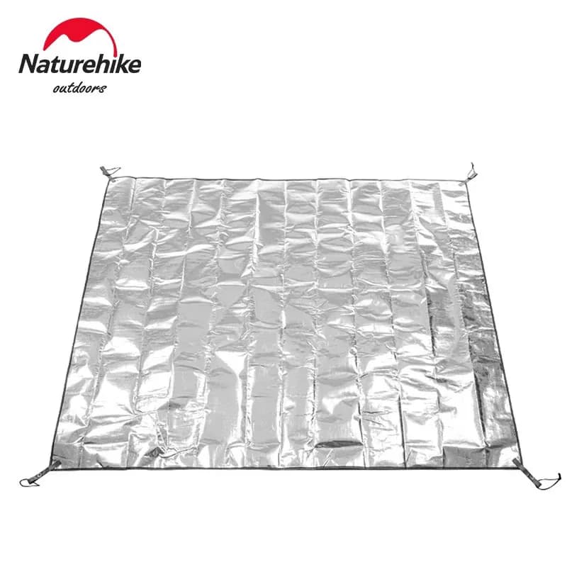 Naturehike Tappetino da campeggio Coperta in schiuma Coperta in foglio isolante in alluminio Tappetino da picnic Tappetino termico per tenda esterna Impronta Riflettente del calore