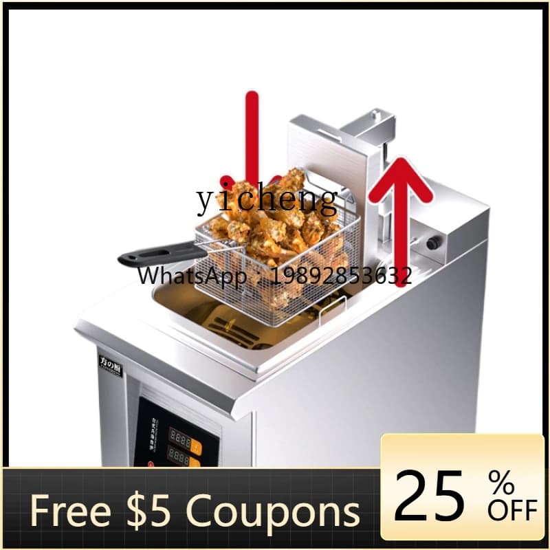ZK Commercial Automatic Lifting Board Intelligent Timer Deep Desktop Board Double Cylinder Chicken Cotola