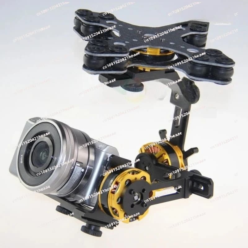 Adatto per controller a 32 bit/8 bit per motore brushless 4108 con giunto cardanico a 3 assi per fotocamera 5N