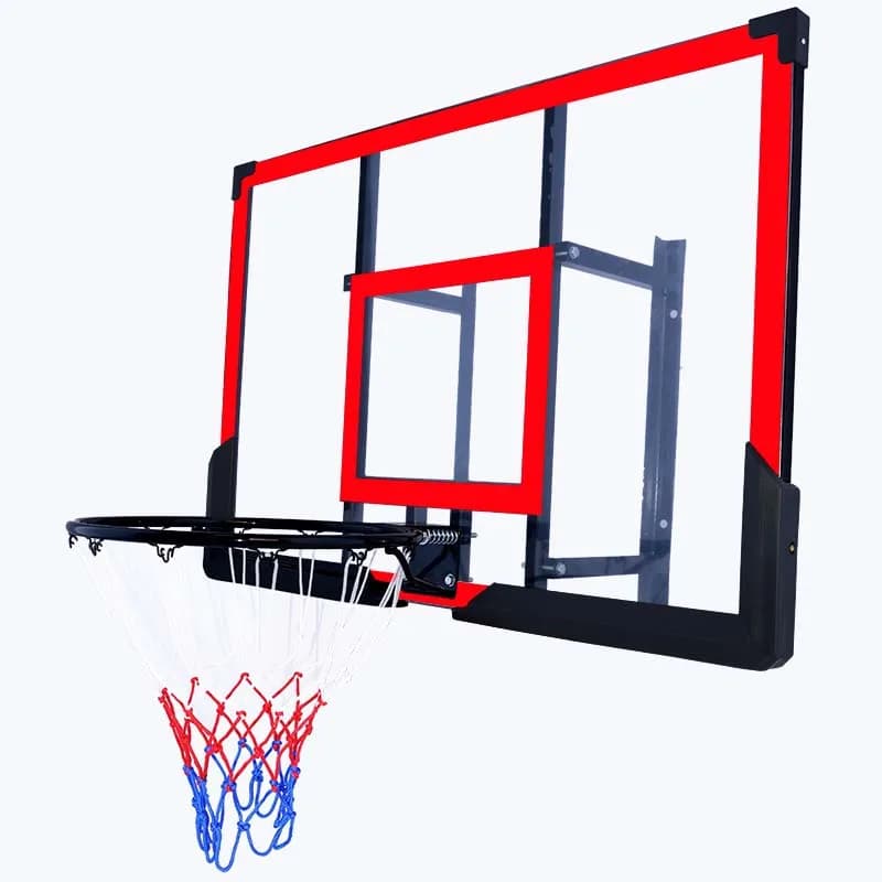 Tabellone da basket a parete con telaio in ferro 1200*800mm e cerchio da 45cm - Promozione vendite