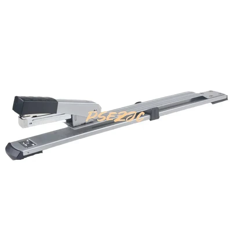 0334 Cucitrice per cucitura centrale portatile grande in ABS con braccio lungo adatta per rilegatura 24/6, 26/6
