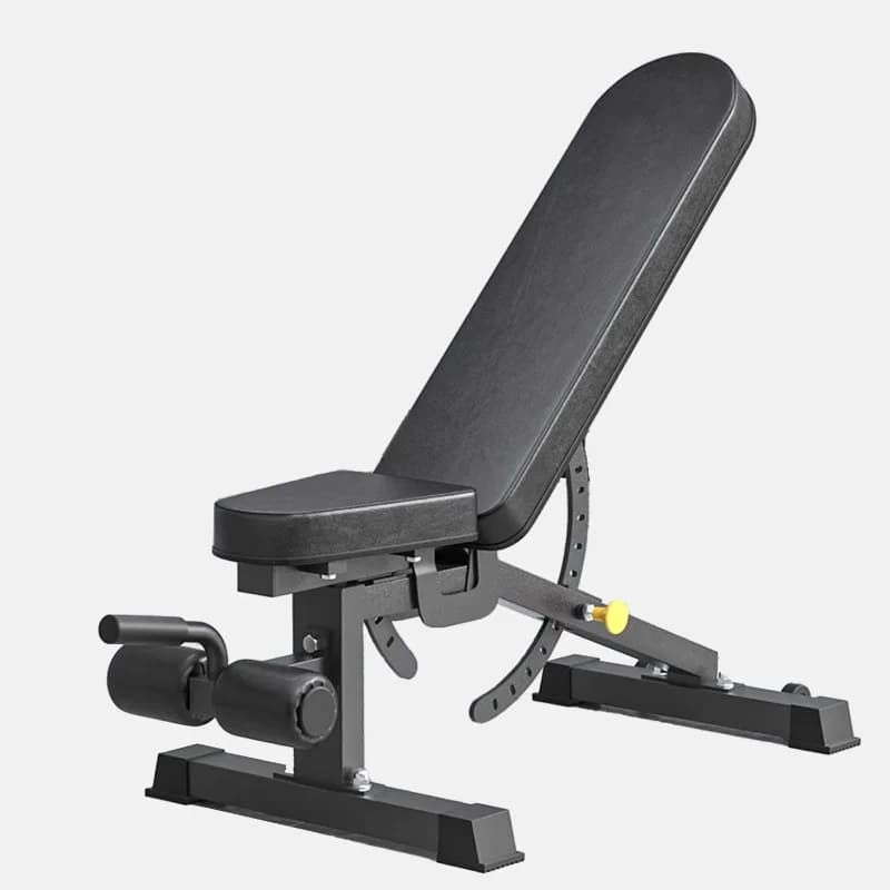 2026 New Fitness bench Exercise equipment Multifunctional black handlebar bench adjustable all-in-one press bench