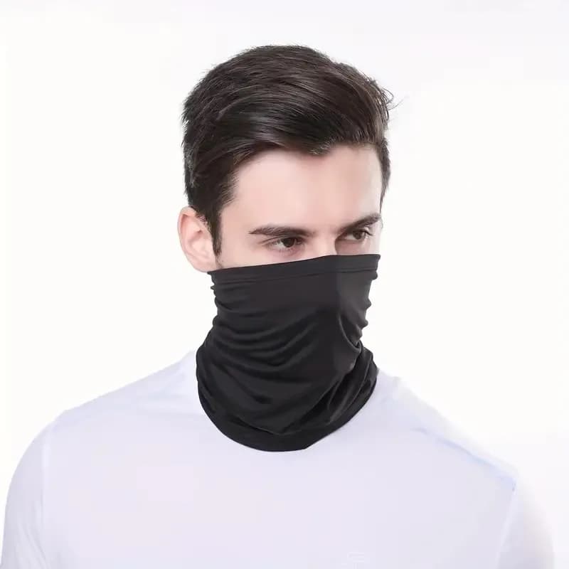 Breathable Solar Protection Ice Silk Scarf Outdoor Fishing Magical Face Scarf Neck Sleeve Cycling Mask Sports Copricapo