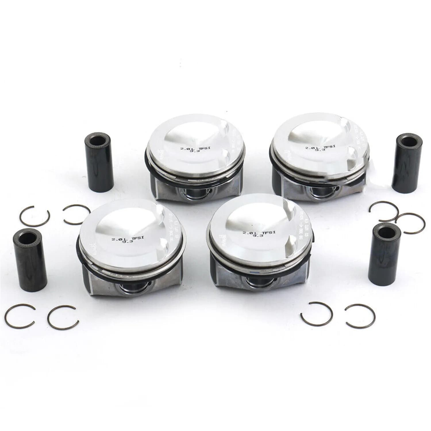4 pcs Pistone Rings Set For Audi S3 8V TTS Golf R MK7 2.0 TSI CJX DJH DNU 06K 107 065 06H 198 151 C 06H 198 151C Motor Car Parts
