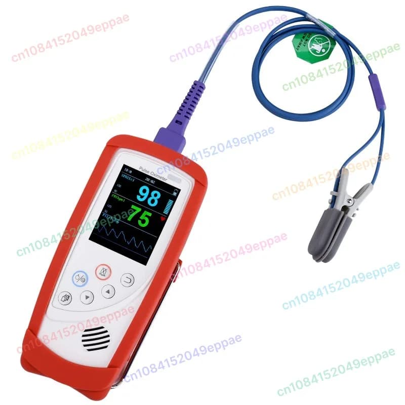 portable veterinary pulsoxmeter for veterinary use
