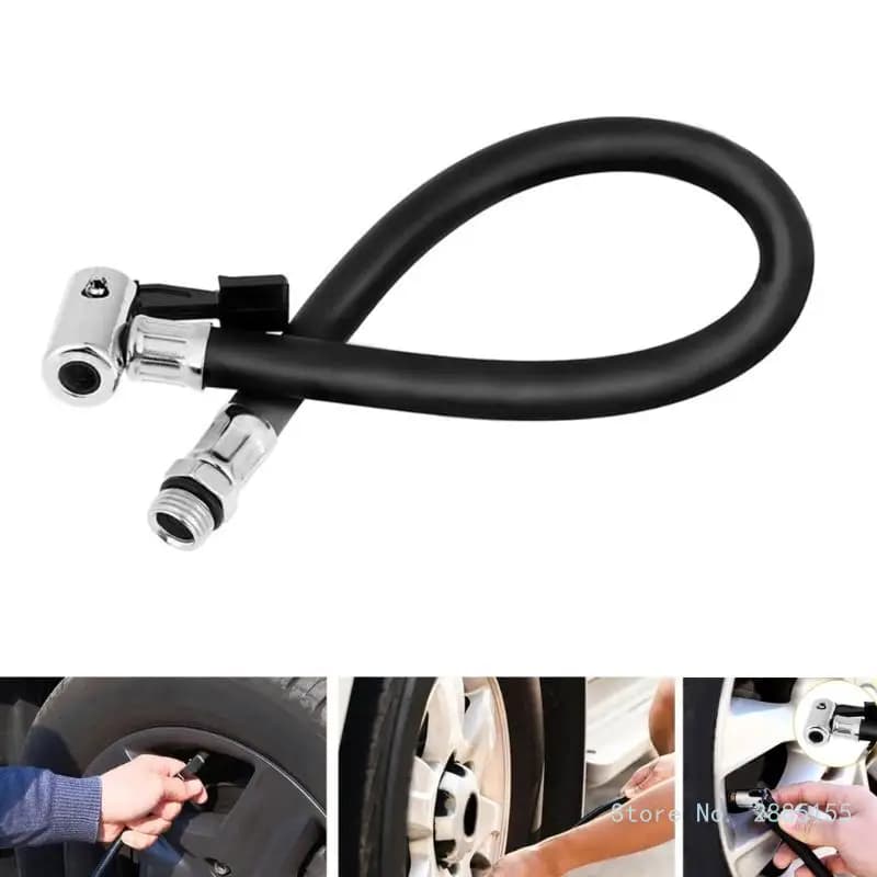 Tubo di gonfiaggio per auto tubo di gonfiaggio per pneumatici tubo di prolunga tubo flessibile per compressore connettore universale per gonfiaggio pneumatici per moto