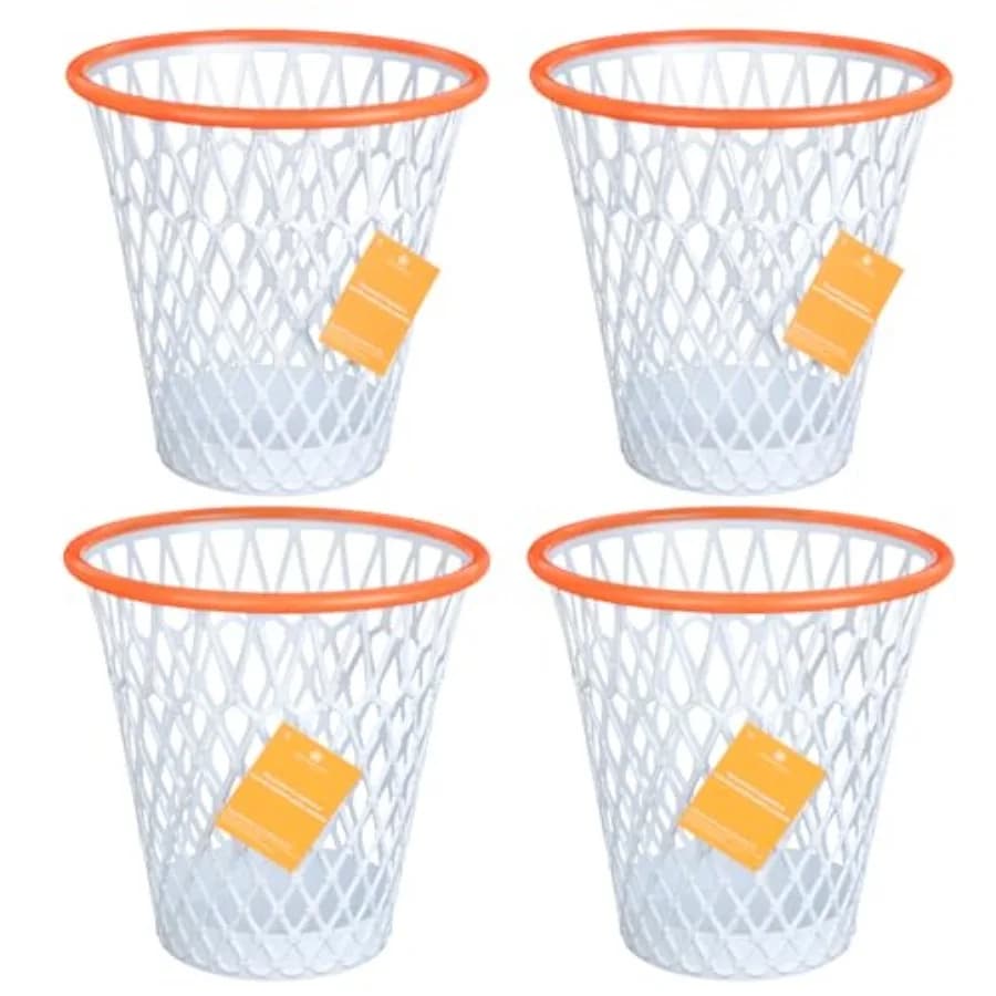 Cestino per Rifiuti a Forma di Pallone da Basket da 0,5 Galloni, Decorazione per Camera dei Ragazzi