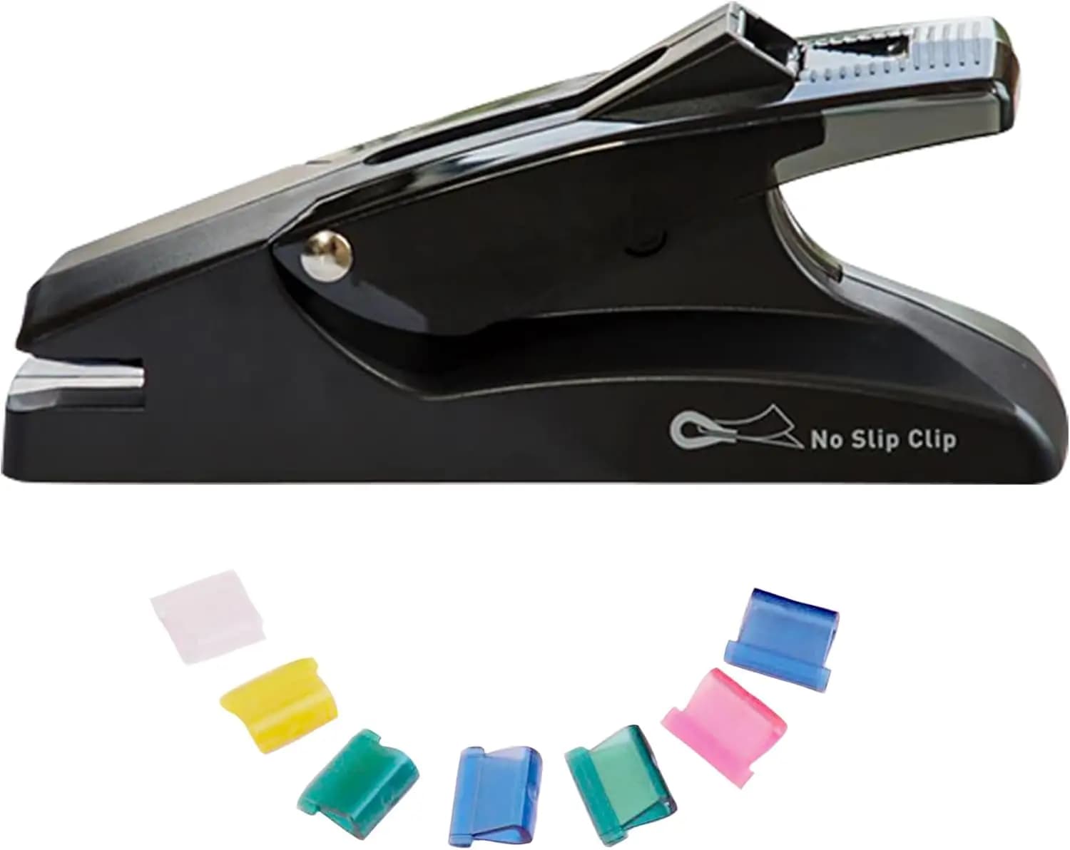Cucitrice Senza Graffette – Lega Sicuramente 50 Pagine, Clip Antiscivolo, Riutilizzabile ed Ecologica