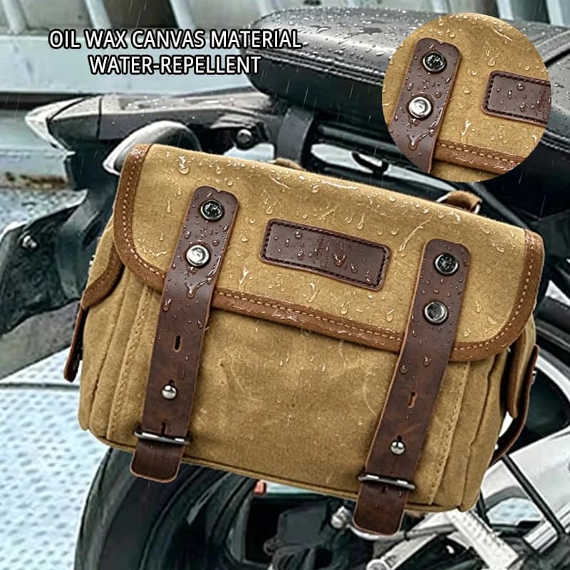 Motorcycle Waterproof SaddleBag Universal Side Frame Bag Retro Travel Luggage Tool Bags For BMW R1250GS ADV For HONDA NC750X