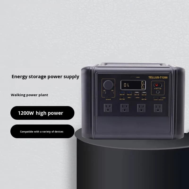 【Best-seller】Stazione di Alimentazione Portatile con Batteria LiFePO4 da 960Wh e 1200W, Pannello Solare, Avviatore d'Emergenza MPPT per Casa ed Emergenze