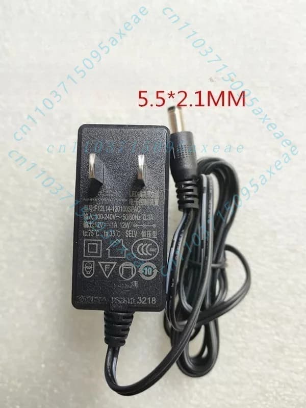 For Philips F12L14-120100SPAC F12W-120100SPACP Power Adapter 12V 1A DC Power Supply for LED Desk Lamp