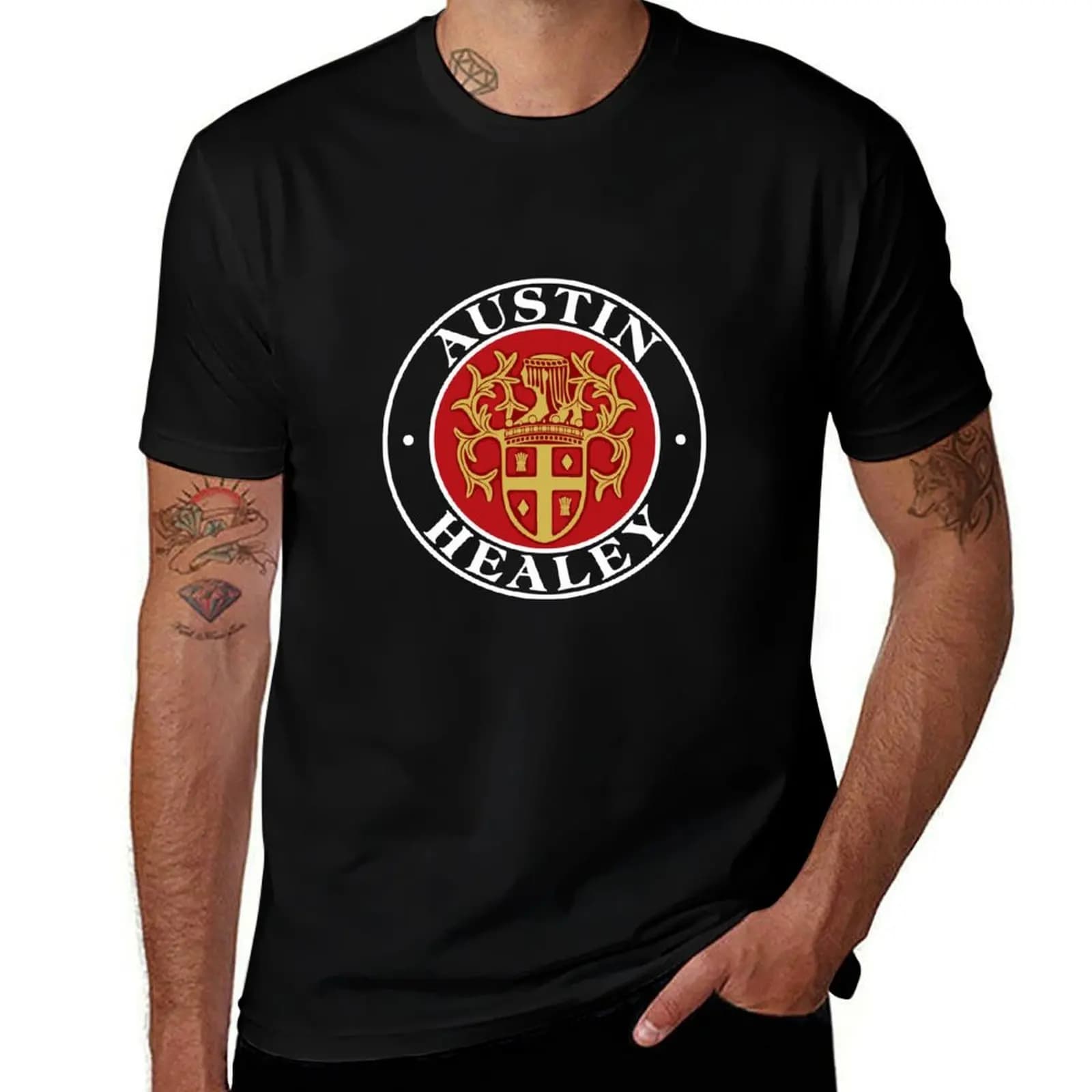 Austin Healey T-shirt uomo abbigliamento camicia estiva doganale abbigliamento uomo