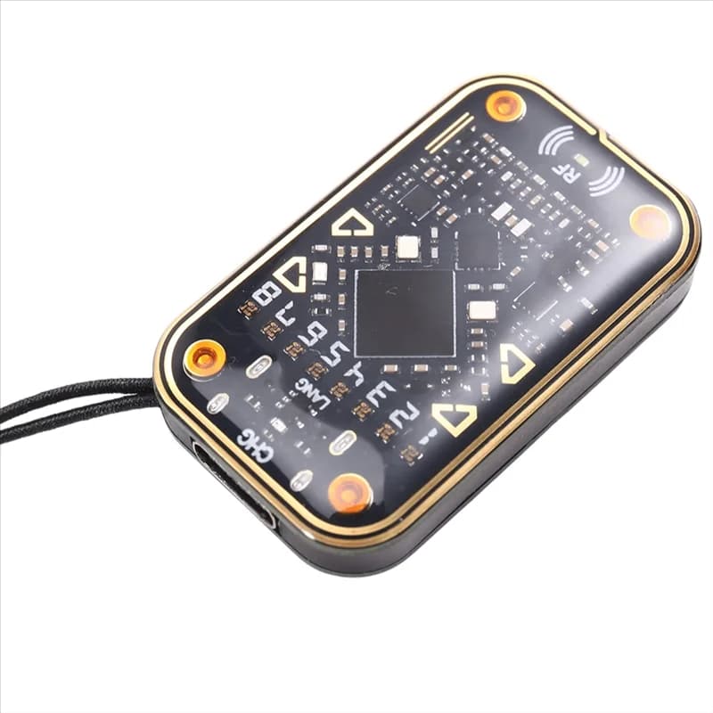 Emulatore lettore di chip intelligente RFID A25P Chameleon Ultra V2.0 + 4XCUID/UID Portachiavi 125Khz 13,56Mhz Decodifica scheda Duplicatore NFC