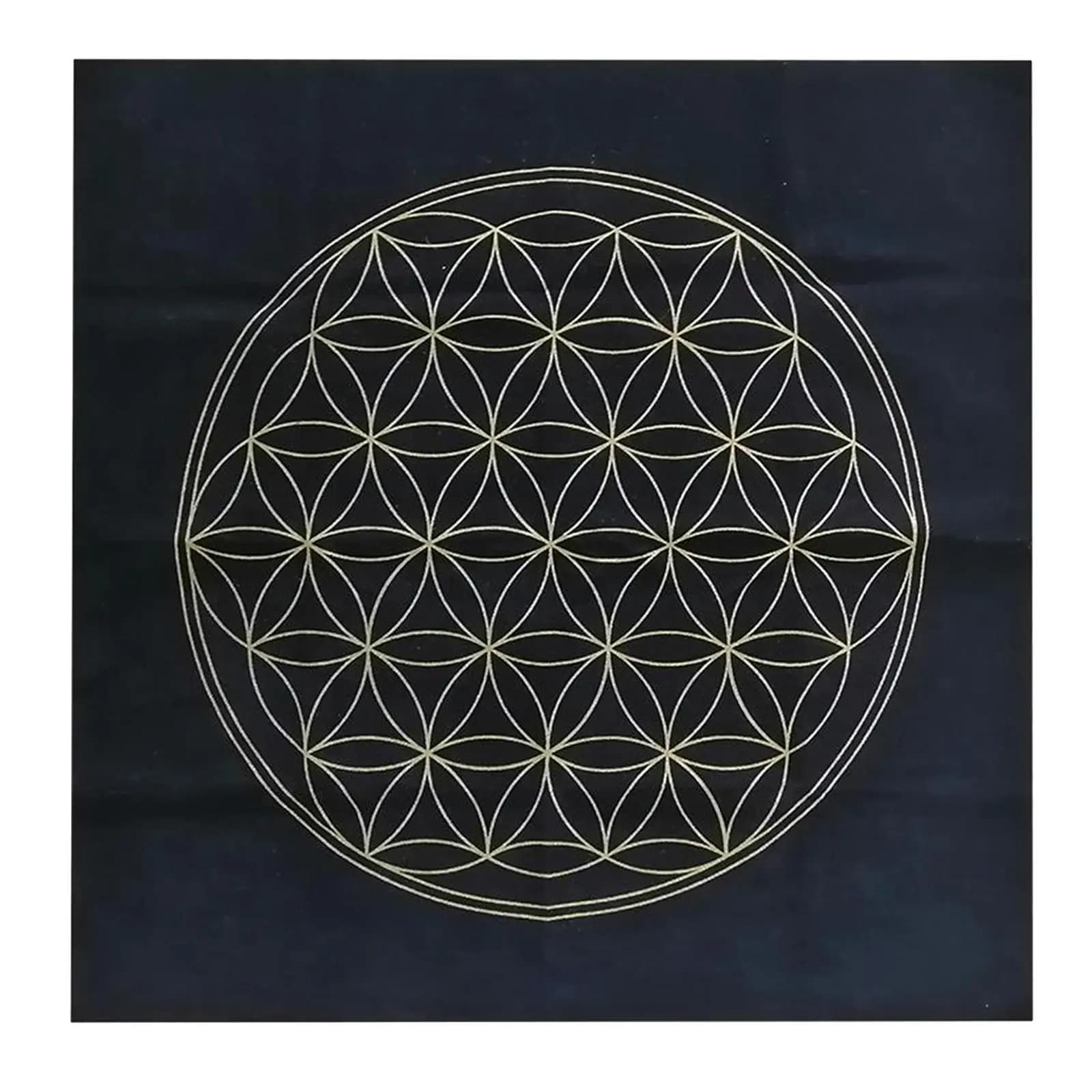 Tovaglia Retro Oracle Card Tovaglia Velluto Decor Quadrato