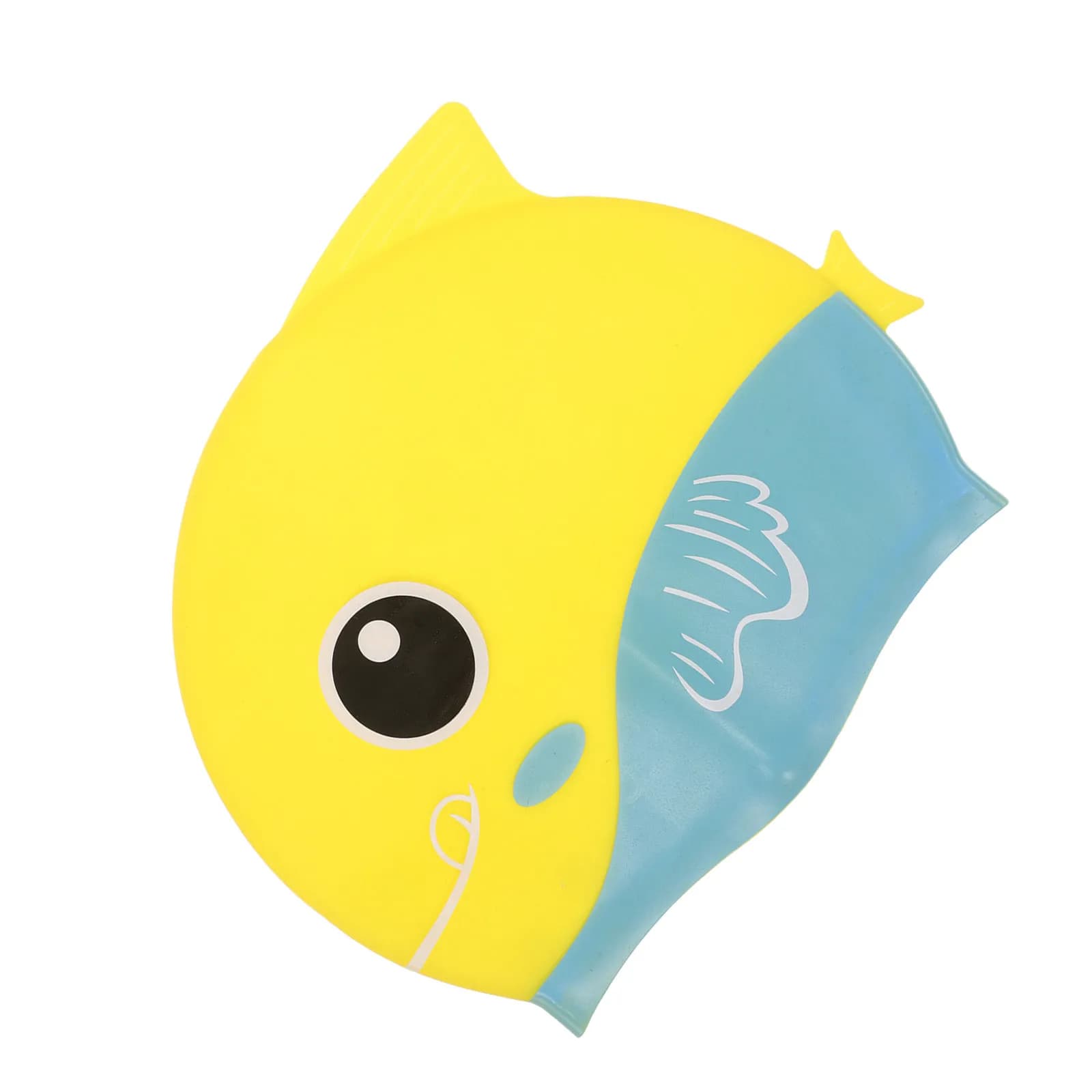 Cartoon Swimming Cap Soft Silicone Stretchable Ear Protection Swim Cap for Cute Animal Print Waterproof Pool