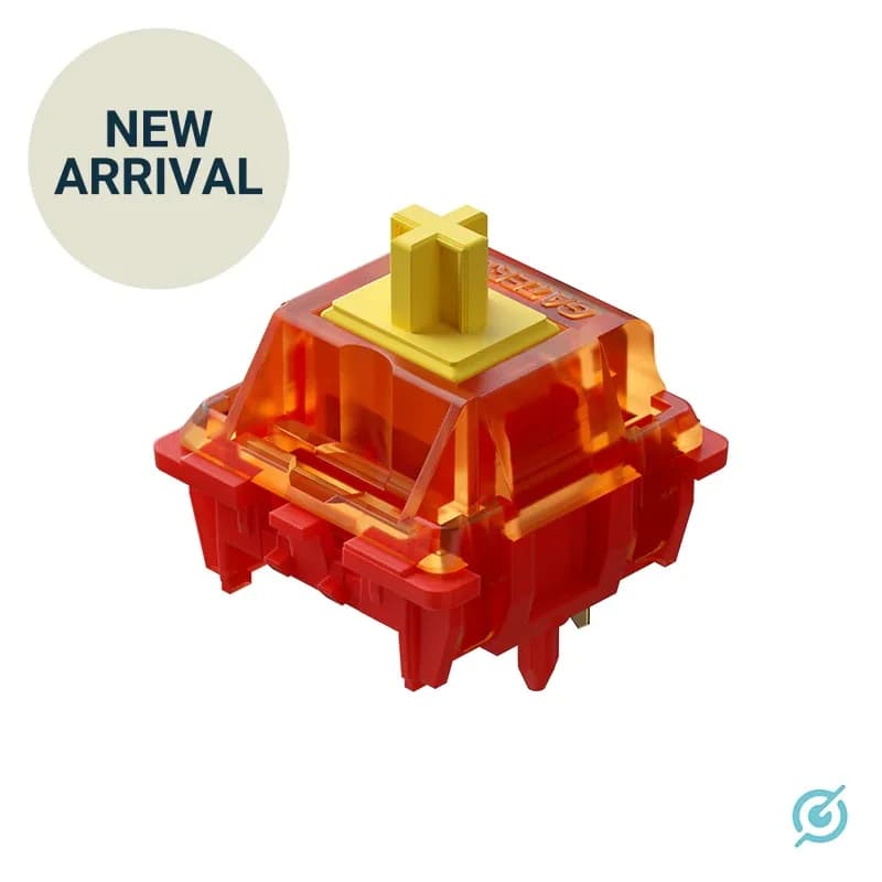 Bird Switches Gopolar Vermilion 5 Pin Linear Switches Working 50g Bottom 67g Keyboard Mechanical Switches Vermilion Bird