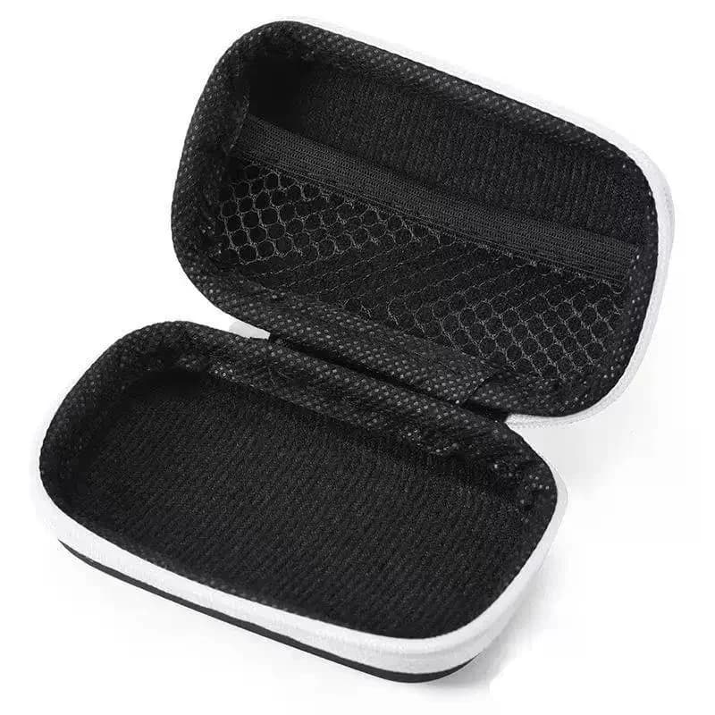 Hard EVA Pulse Oximeter Storage Bag Carrying Case Zipper Fingertip Pulse Oximeter Bag Protective Box Strong Space