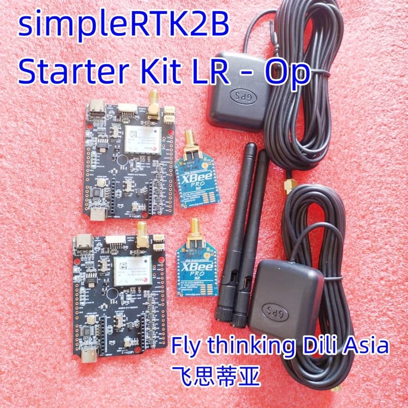 AS-STARTKIT-LR-L1L2-EUNH-00 sempliceRTK2B Starter Kit LR - Opzione: Arduino Intestazioni non saldate - Opzione: LR Radio Europa