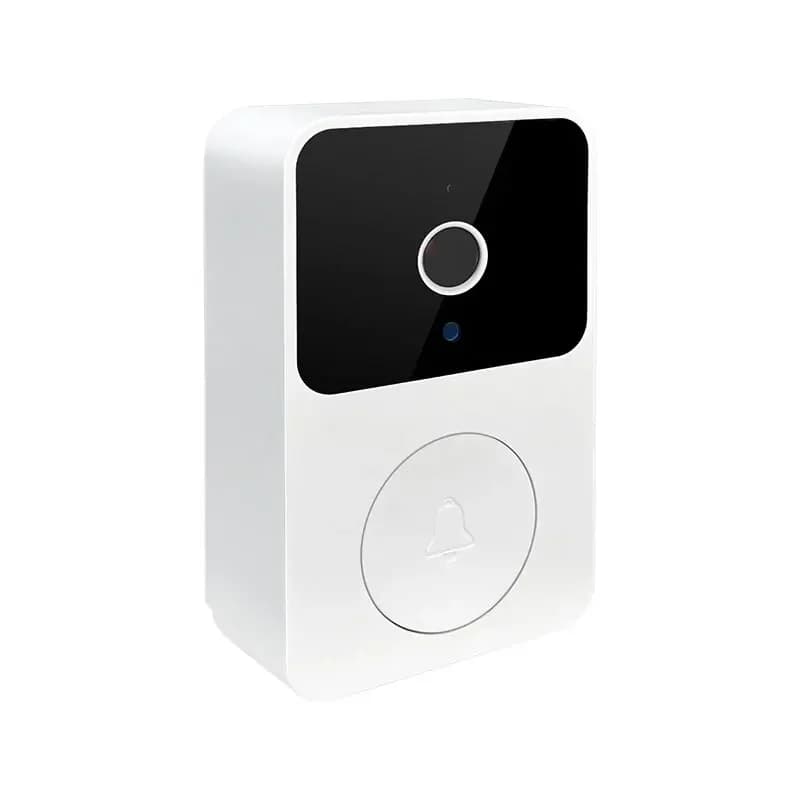 Campanello video wireless HD con ampio campo visivo di 100 gradi Audio bidirezionale e avvisi in tempo reale per case intelligenti