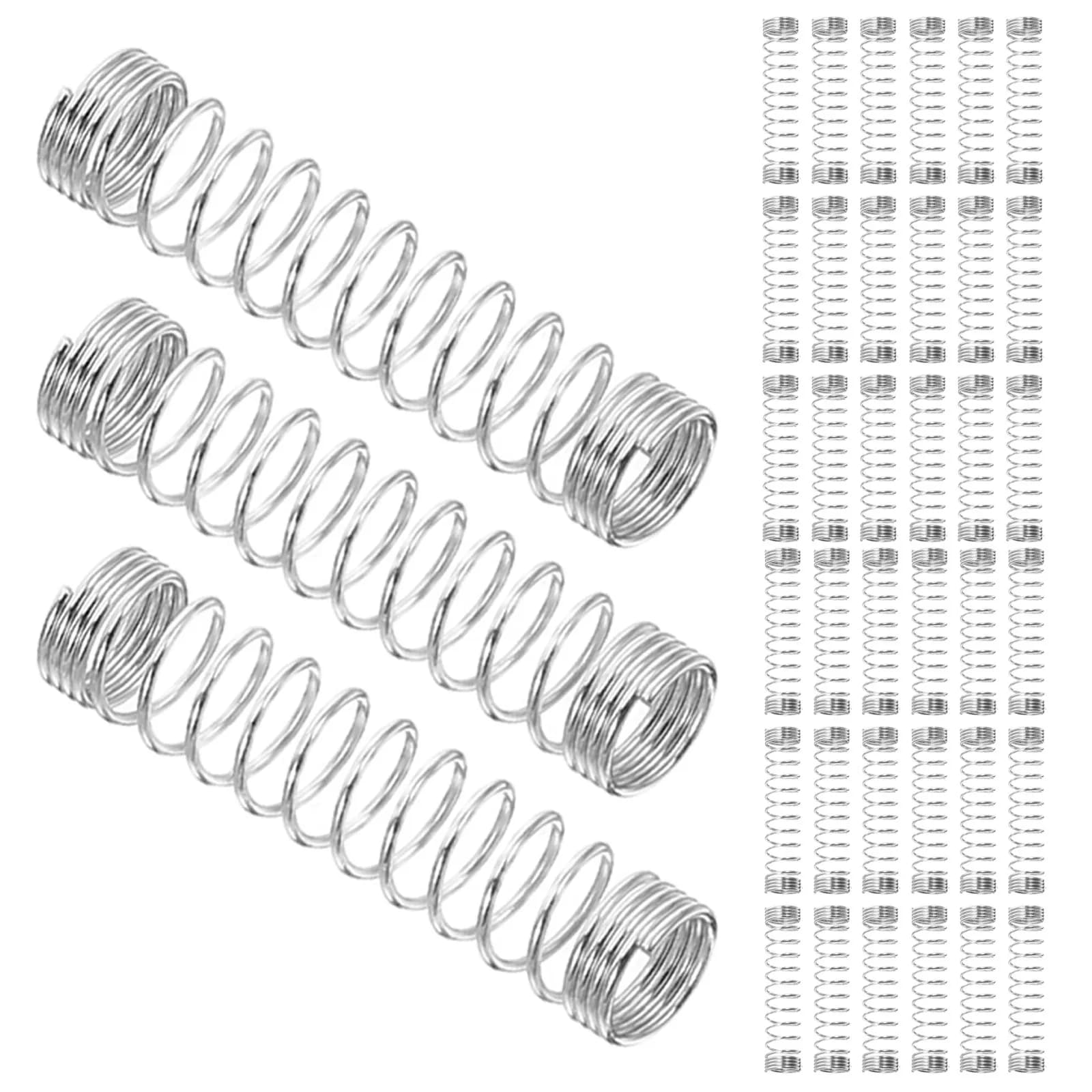 100 Pezzi Molle a Compressione in Acciaio Inossidabile di Ricambio per Penne, Ricarica Molle per Penne a Sfera e Gel, Azione di Ritorno Precisa, per Scuola