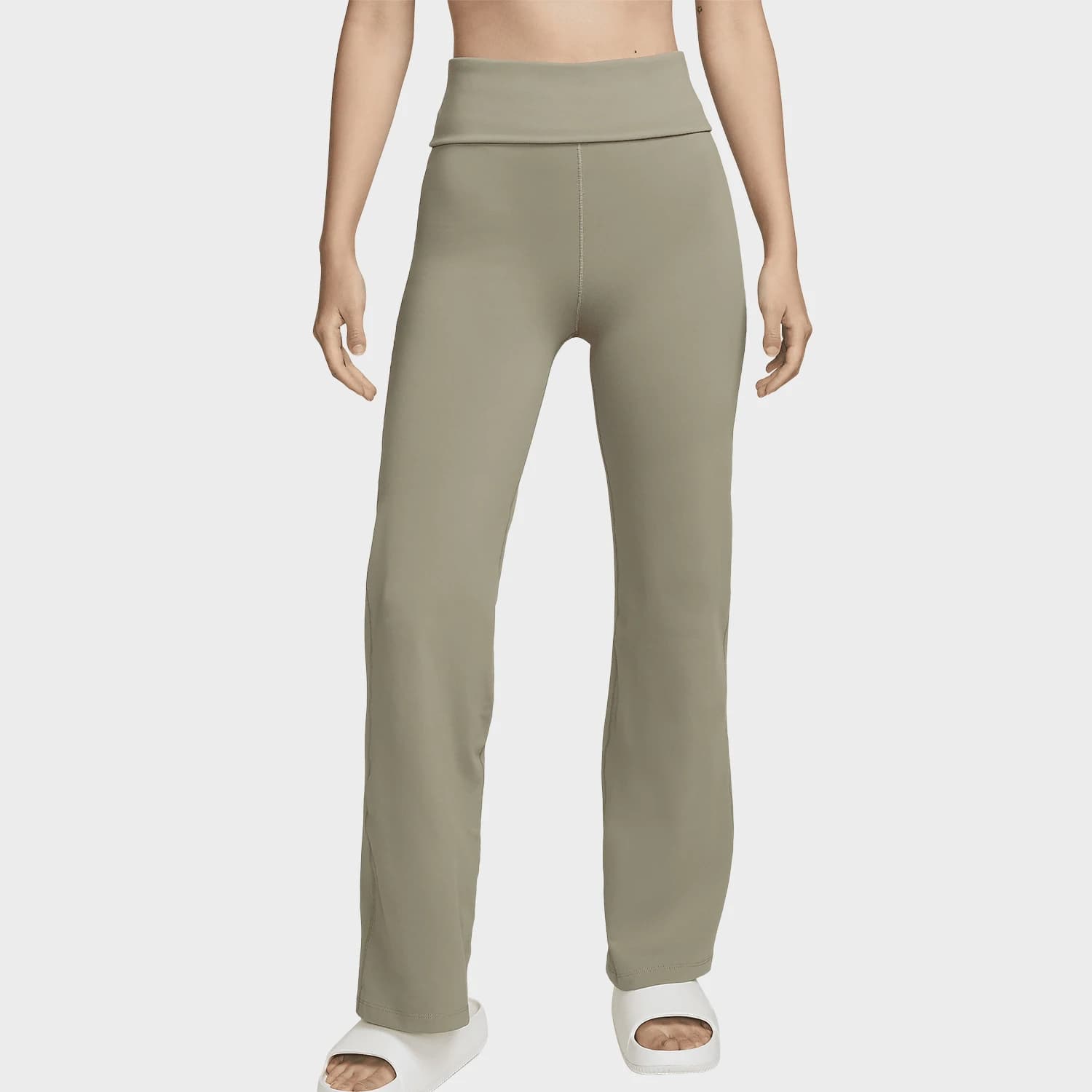Nike genuine One Dri-FIT Women's High-waisted Fold-over Leggings FV7849-320