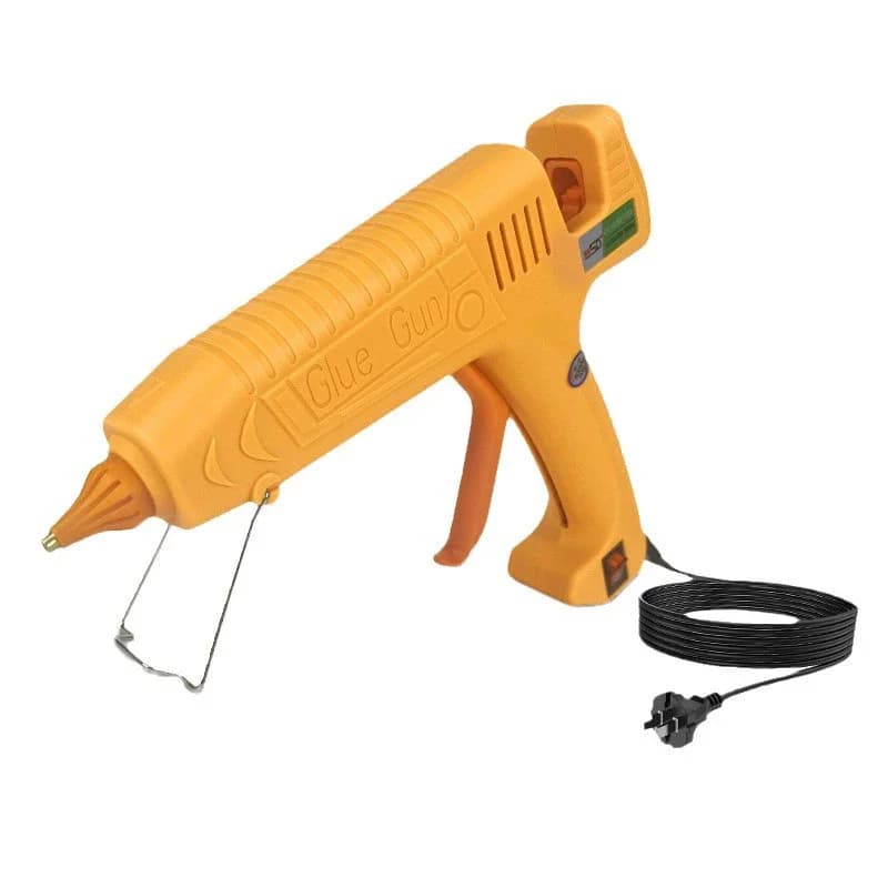 Pistola per colla a caldo da 500W con ugello in rame puro, riscaldamento rapido ad alta potenza, per stick di colla da 11mm, strumento per riparazioni e artigianato