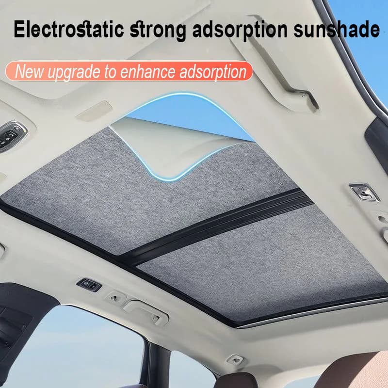 Auto Tetto Apribile Isolamento Visiera del Tetto Per Changan Eado Plus 2020 ~ 2026 2025 Adsorbimento Elettrostatico Cielo Tenda Parasole