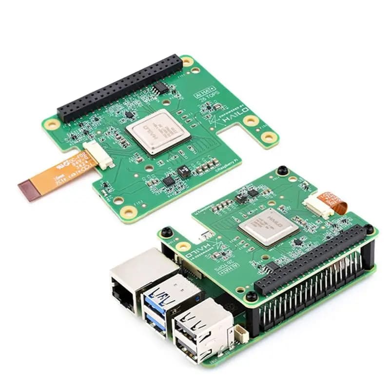 FUFU For Raspberry Pi 5 AI HAT+ Official-Original Hailo8l Pcie M.2 HAT+ 13Tops AI Board Kit For Raspberry Pi5