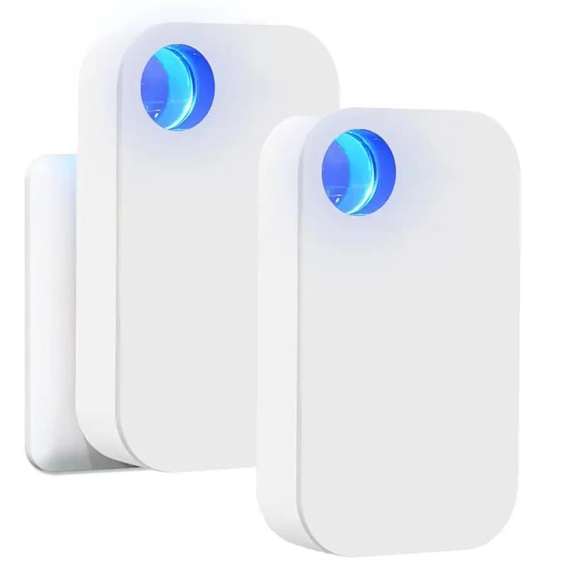 AEE6- Purificatori d'aria per la casa plug-in, ionizzatori d'aria plug-in per la casa Purificatore d'aria ionico portatile e silenzioso, spina europea