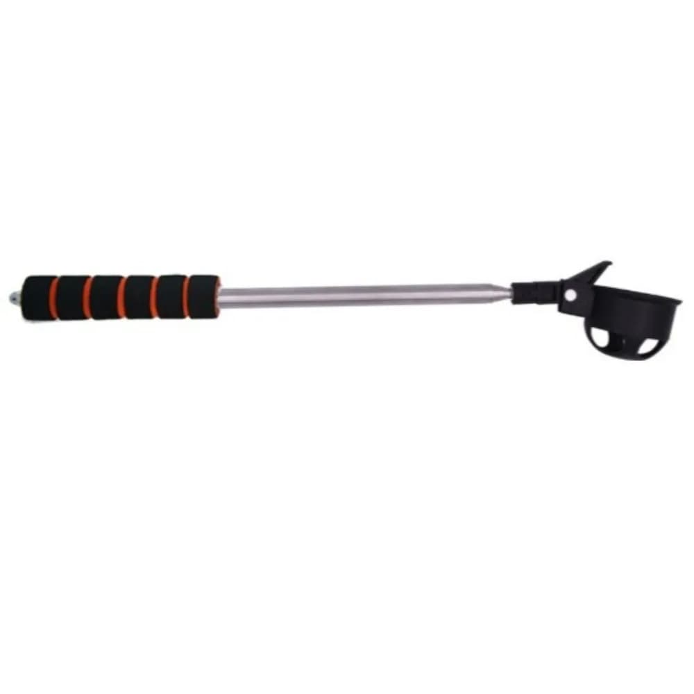 Raccoglitore di palline da golf telescopico Raccoglitore di palline con cucchiaio dal design compatto Attrezzatura per l'allenamento con raccoglitore di palline estensibile Lunghezza più lunga 2,7 M