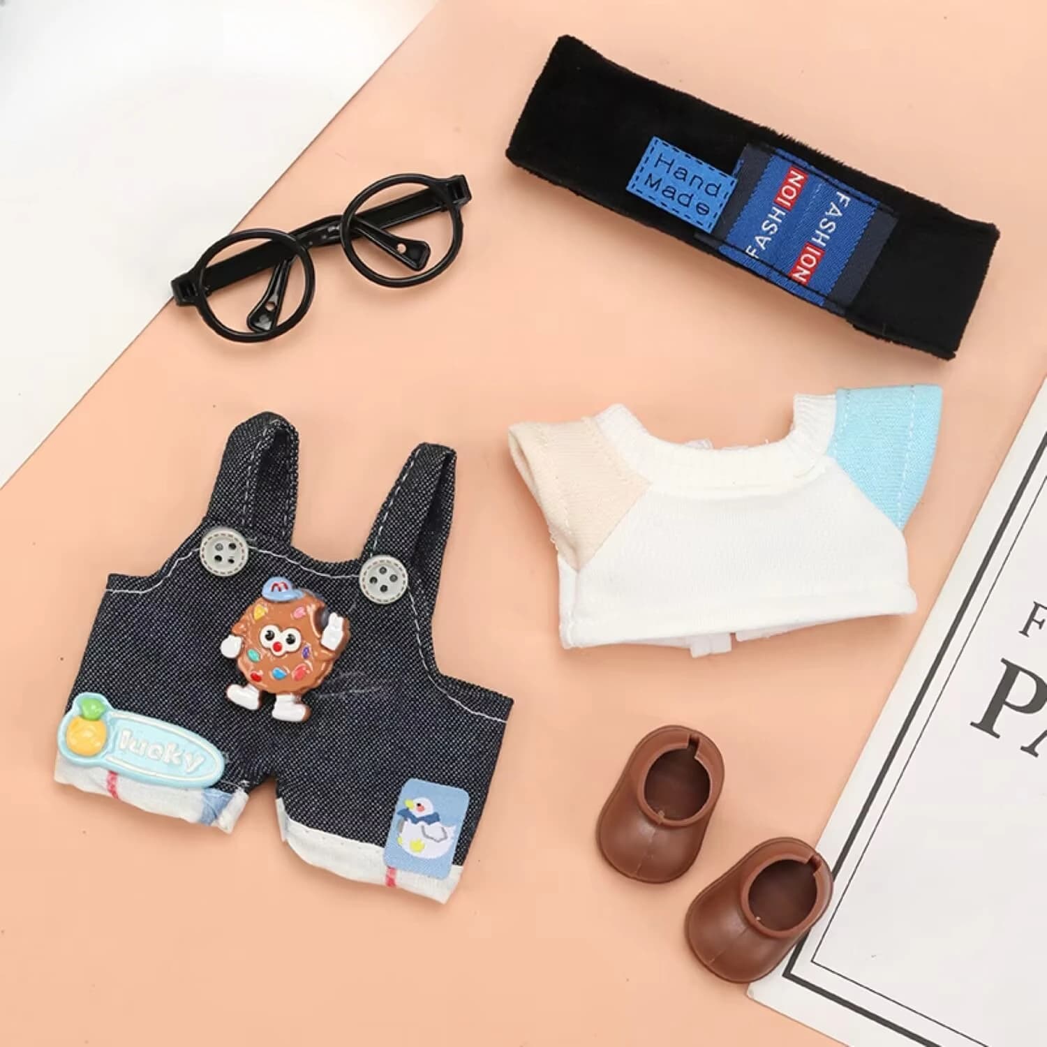 Vestiti per bambole da 17 cm, vestiti per bambole da festa, vestiti per bambole, tute e copripantaloni per vestire Una generazione