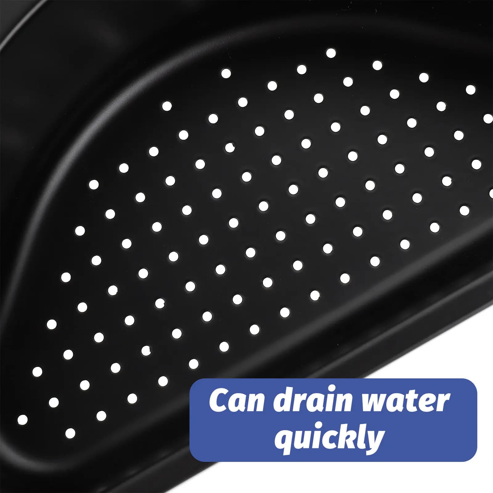 1Set Sink Drain Basket Stainless Steel Kitchen Sink Basket Food Waste Strainer Multifunctional Corner Strainer Quick Drainage