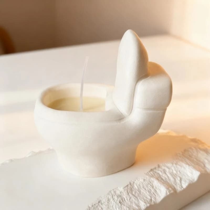 Creativo WC Forma di Cemento Piante Succulente Vaso Stampo In Silicone FAI DA TE Tazza di Candela Stampi Vaso di Fiori In Gesso Decorazione Della Casa Stampo