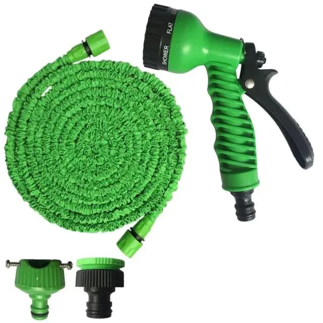 1Set Tubo Flessibile Da Giardino Tubo Dell'acqua Espandibile Tubo Magico 7 Modelli Pistola Ad Acqua Schiuma Pentola flessibile bobine tubo di Lavaggio Auto Pistola Spruzzatore