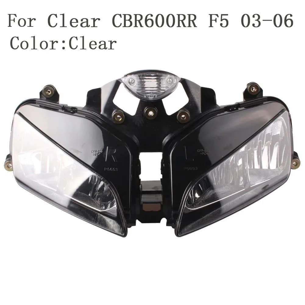Nuovo gruppo faro anteriore moto per Honda CBR600RR 2003 -2018