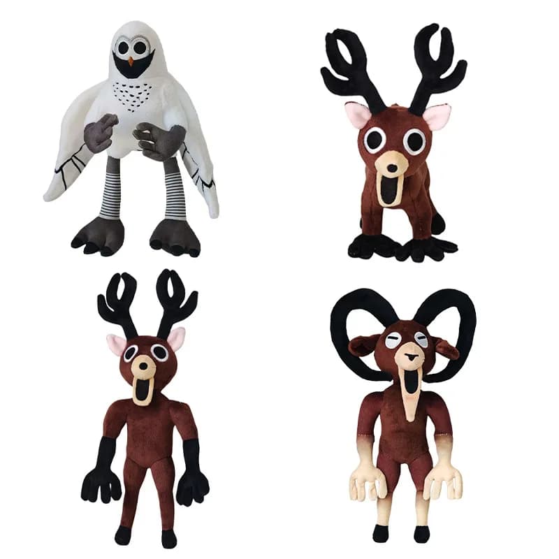99 notti nella foresta giocattoli di peluche spinghi cervo gufo ram bambola di peluche cavallo bambini bambino compleanno regali di Natale