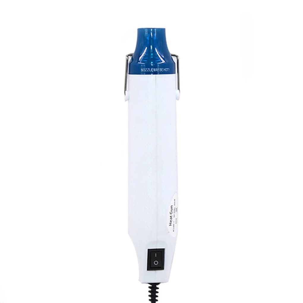 Pistola ad aria calda da 300 W con tubi termorestringenti Strumento fai da te Calore Utensili elettrici Mini Temperatura di saldatura Artigianato Ventilatore Spina americana