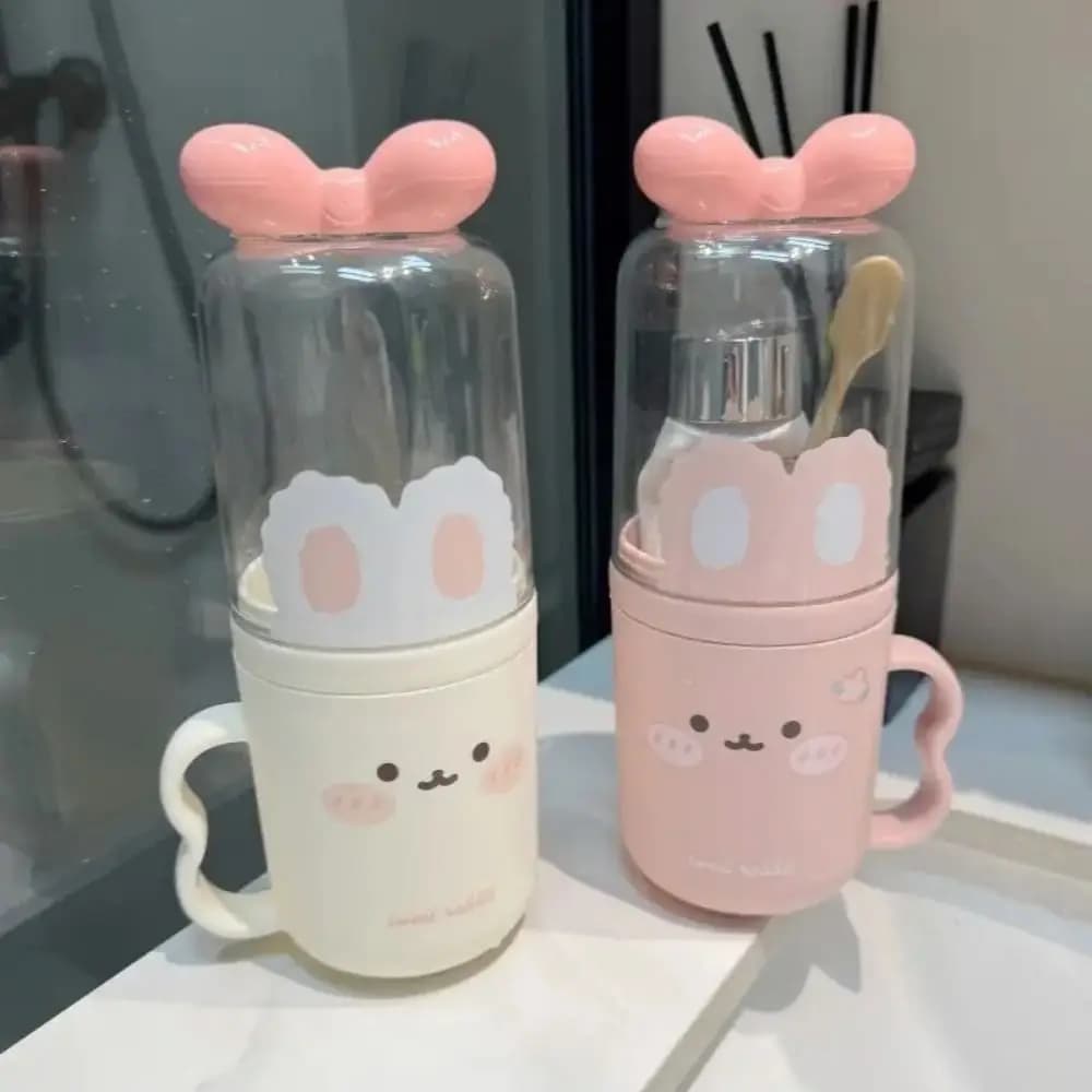 Portable Travel Toothbrush Holder Household Mouthwash Cup Toothbrush Storage Box Cartoon Wash Cup For Children