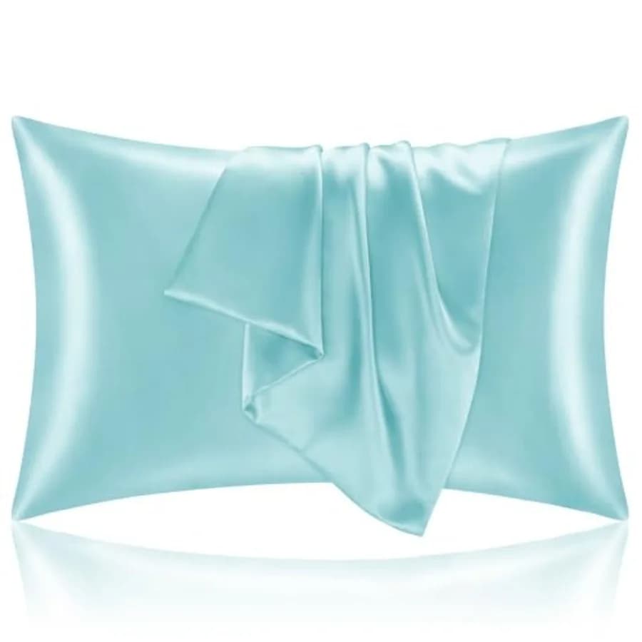 Federe in Raso per Capelli e Pelle, Super Morbide e Rinfrescanti Simili alle Federe in Seta, Confezione da 2 con Chiusura a Busta, Regalo per