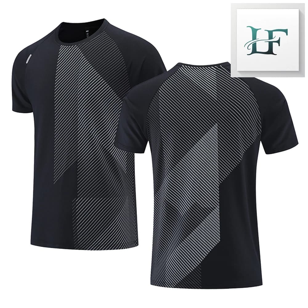 New Men's Running T-Shirt Fitness Sports T-Shirt Gym T-Shirt Breathable Jogging T-Shirt casual sportswear Top unisex
