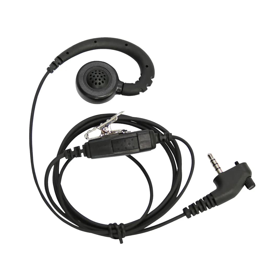Walkie-talkie Auricolare girevole a 1 filo per VX350 VX351 VX354 VX450 VX451 VX454 Auricolare con radio bidirezionale