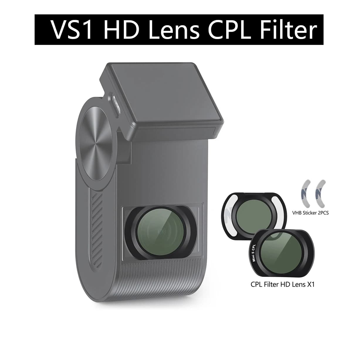 FOR VIOFO CPL-400 Circular polarizing filters Cover for VIOFO VS1 Car Dash Camera