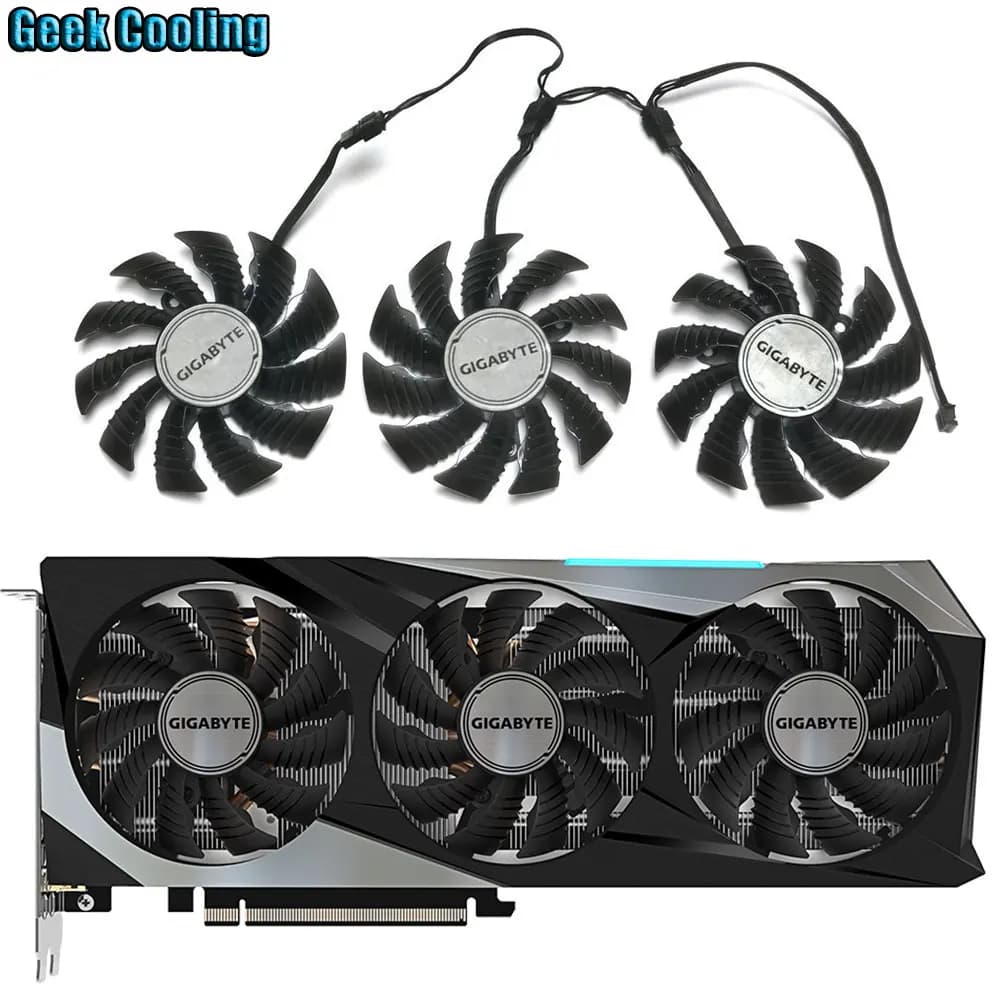 PLA09215S12H T 129215 Video card cooling fan BU 82MM 4PIN, for Gigabyte RTX3070 GAMING OC gateGigabyte RX 6900XT gate6800XT gate6800 GAMING OC