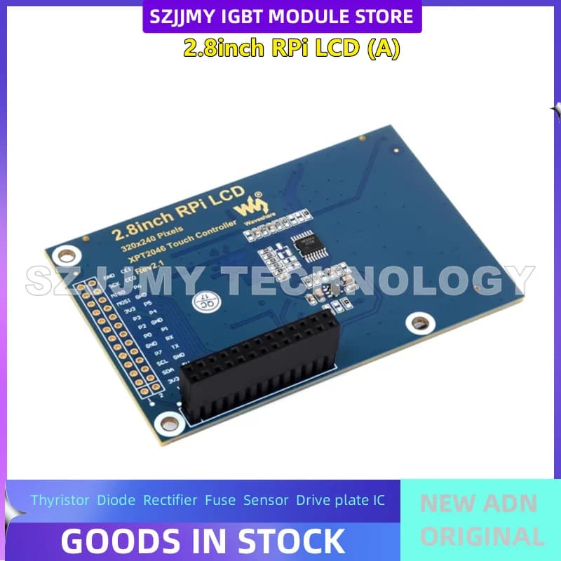 Raspberry Pi 4B/3B+Raspberry Pi Display touch resistivo da 2,8 pollici Interfaccia SPI NUOVO ORIGINALE IN MAGAZZINO