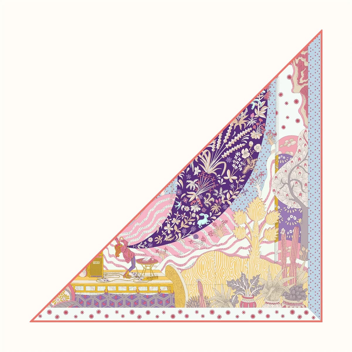 Women's Brand Triangular Scarf Brand New Item Of The Times Silk Scarves Twill Bandana Luxury Hijab Foulard Shawl Neck