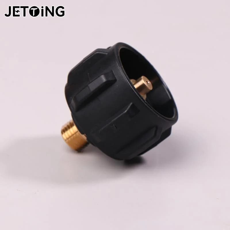 Charging adapter for QCC1 propane from 1 pc with nut and 1/4"NPT male thread for barbecue tank, camping, outdoor cooking, heating
