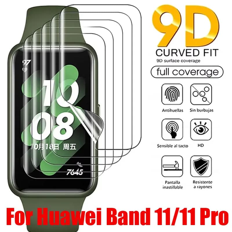 1-3PCS Pellicola idrogel per HUAWEI Band 11/11 Pro Pellicola protettiva morbida per Huawei Band 11/11 Pro Accessori per pellicole